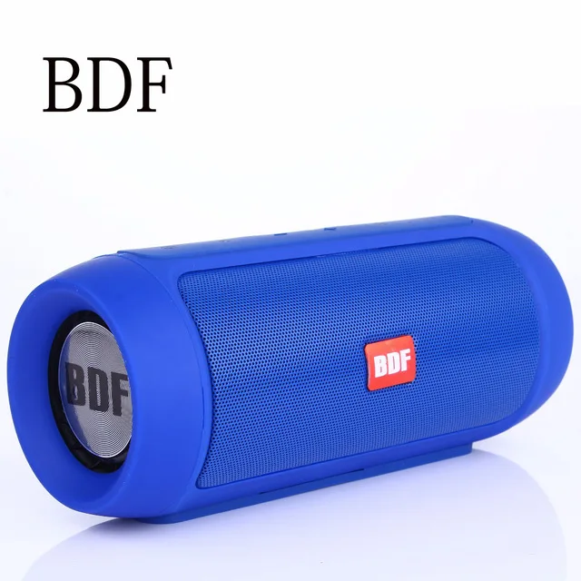 

BDF Music Shock Wave Bluetooth Speaker Outdoor Wireless Stereo Hi-Fi Portable Speaker Anti Splash 3000mAh Support Phone PC Mp3