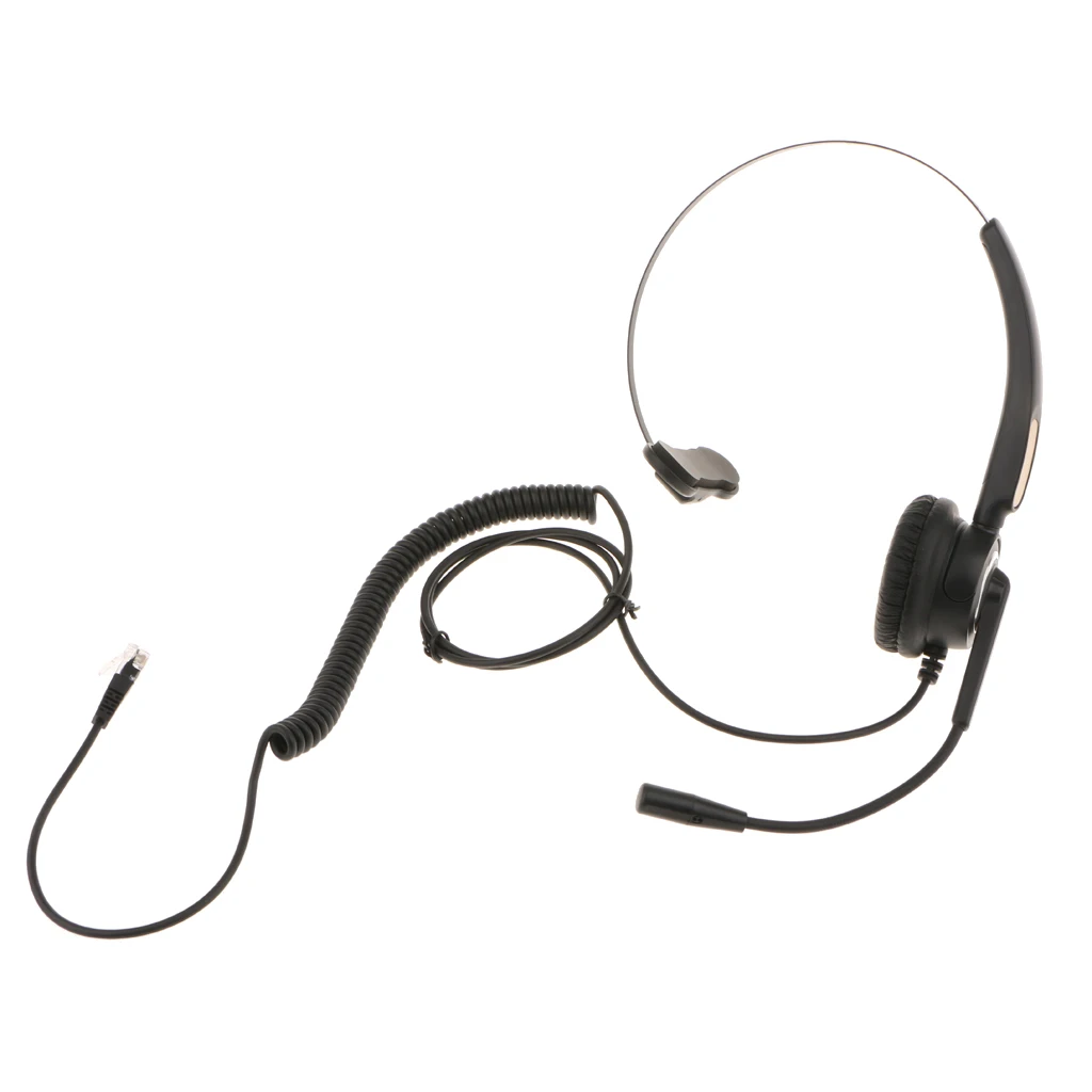 VH510 Office Call Centre Customer Service Headset W/Microphone RJ9 Connector
