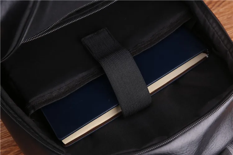 Модный внешний USB зарядка Водонепроницаемый женский рюкзак для ноутбука мужские кожаные рюкзаки для подростка мужские повседневные