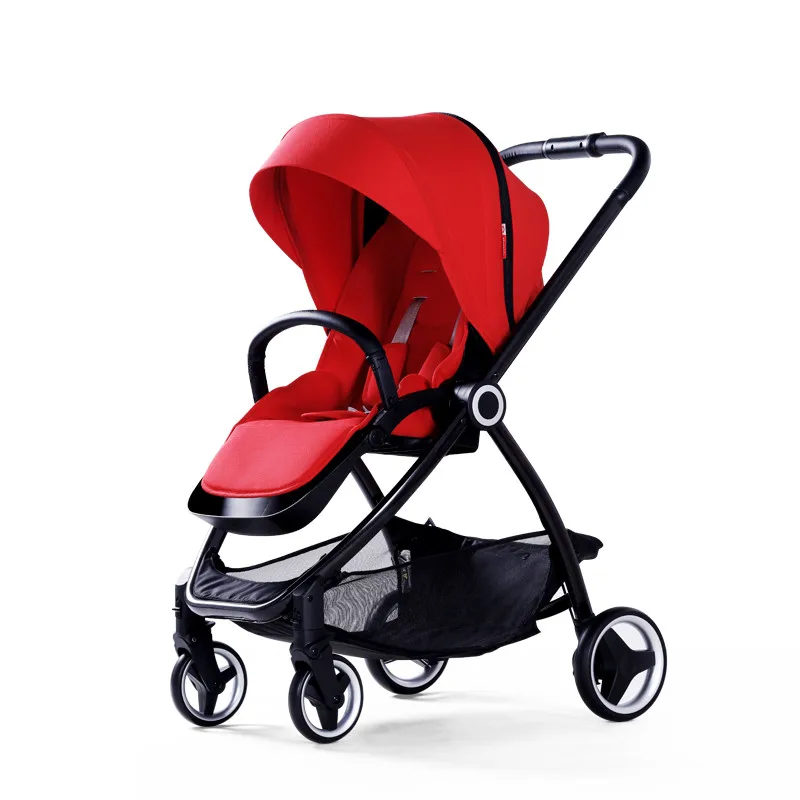 Детская коляска европейская Kinderwagen складная bebek arabasi высоко Ландшафтная