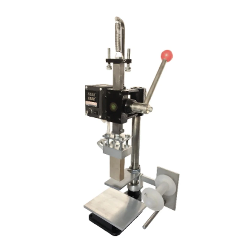 

Hot Foil Stamping Pressure Mark machine 5*7cm Manual Bronzing Machine for PVC leather PU Bags Shoes Wallets Stamping