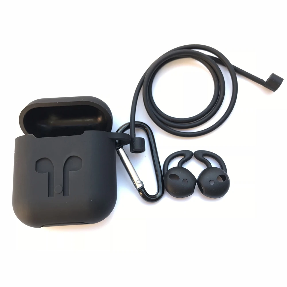 

Headphones Silicone Case Shockproof Earbuds Cover for Apple Headphones Airpod Cover Charger Earphone Accessories