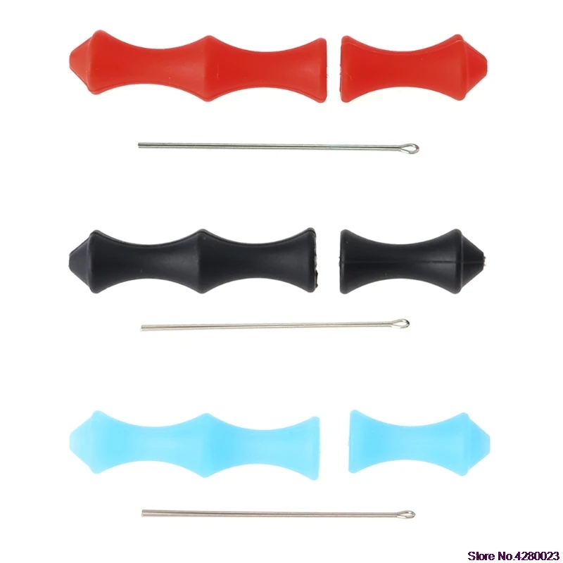 

2019 New One Set Archery Finger Guard Arrow Bowstring Accessories Hunting Protector Silicone 3 Color