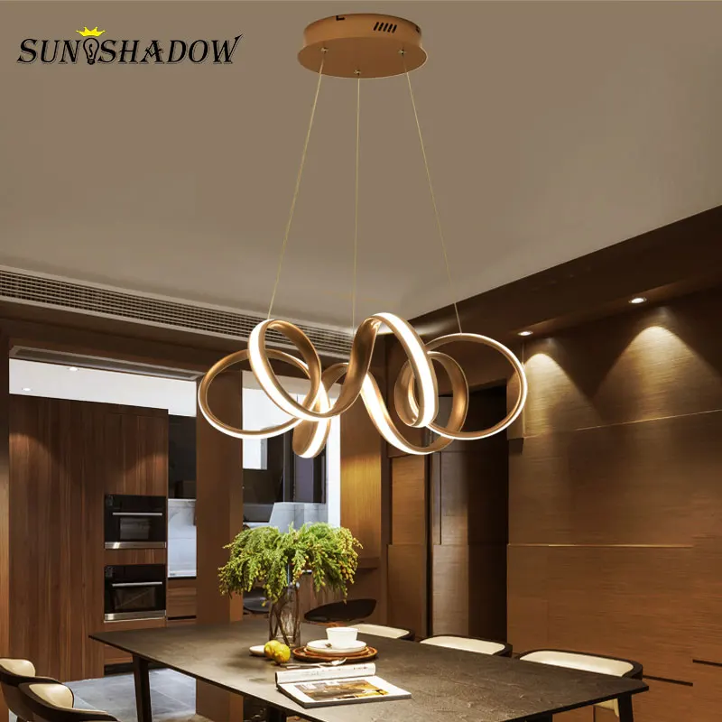 Потолочный светодиодный подвесной светильник для дома, гостиной, столовой, ресторана, кухни, офиса, люстра модерн, подвесной висячий светильник, лампа