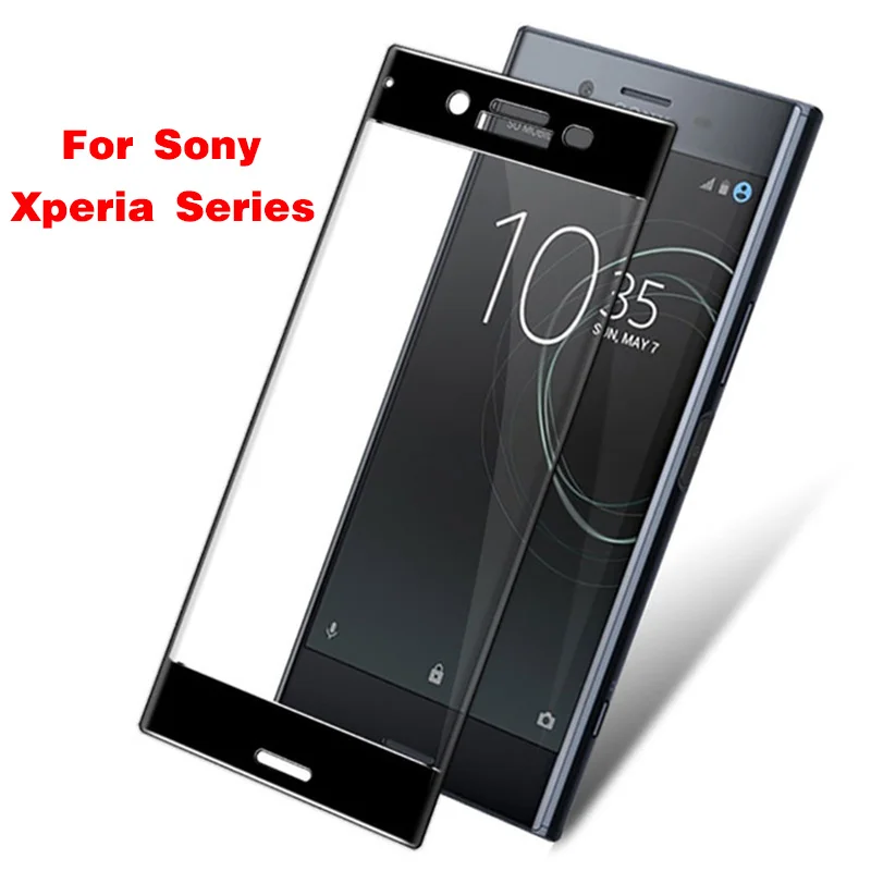 Закаленное стекло для Sony Xperia XA1 XA2 XZ2 XA Ultra XZ1 компактный чехол Soni Experia Plus XZ Premium X