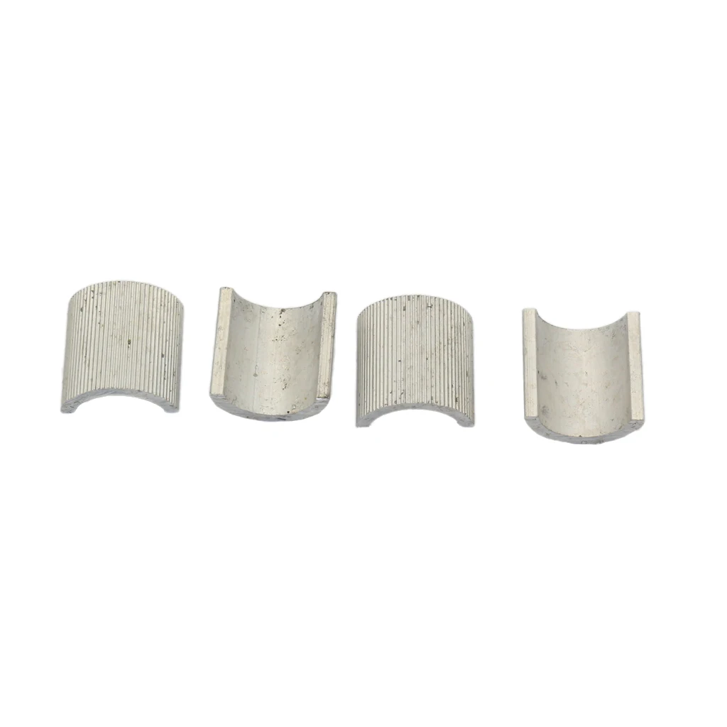 4 Pcs/Set Motorcycle 7/8 Inch to 1 Inch 22cm Handlebar Riser Clamp Conversion Shims Reducer Shells Spacers Dirt Bike Modified