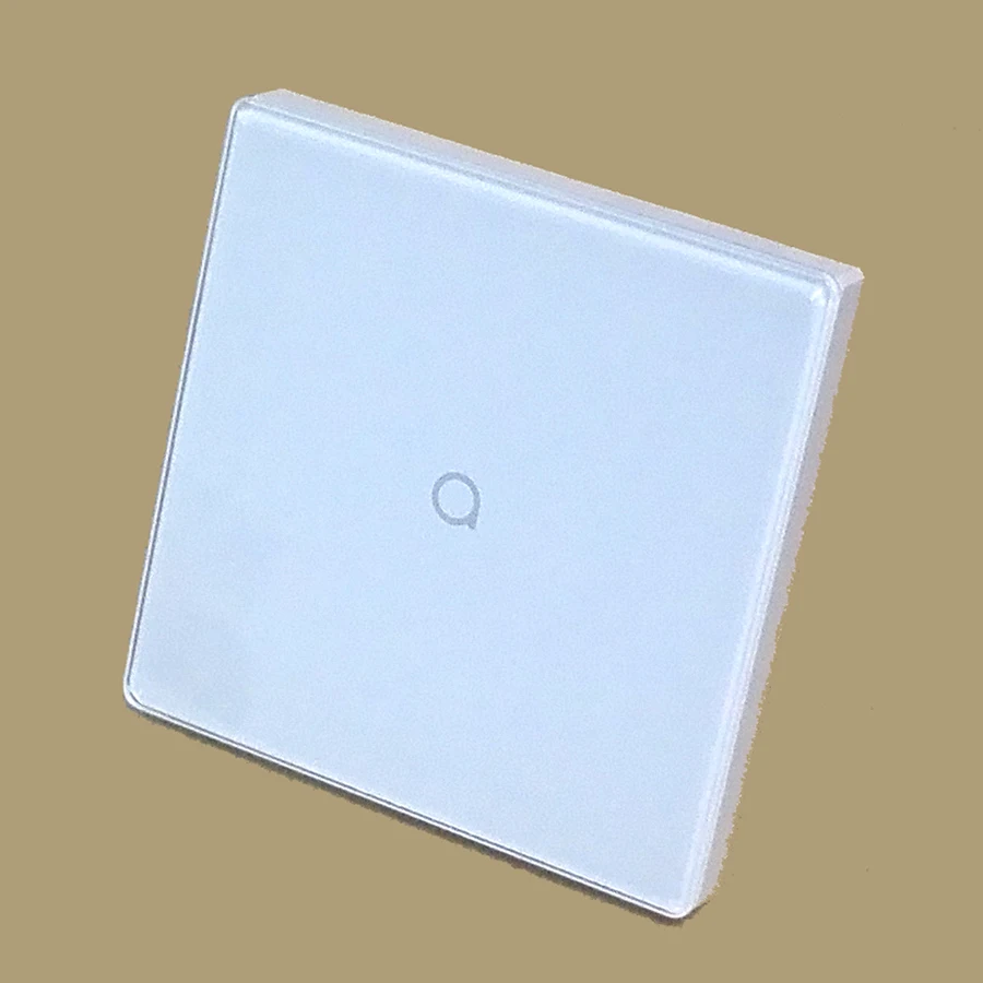 

Smart Home 1 Gang White Wireless Intelligent Remote Control by Siri Via Geeklink Thinker Touch Switch Panel with Feedback