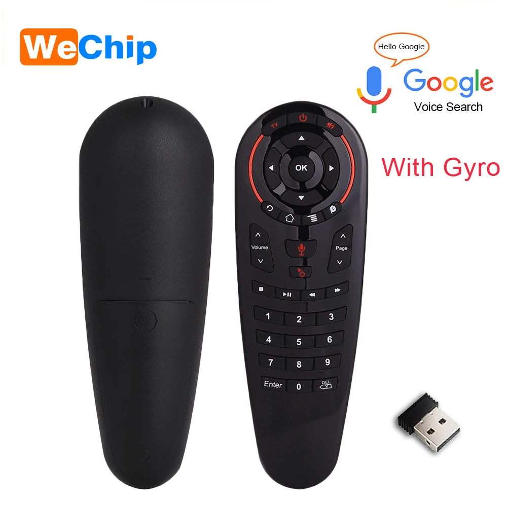 G30 Голосовое управление 2 4G Беспроводная G30S воздушная мышь клавиатура с датчиком
