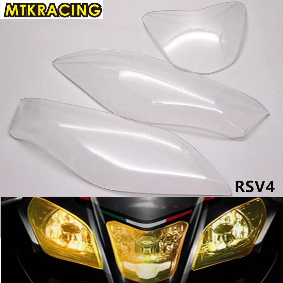 MTKRACING Motorcycle accessories Headlight Protector Cover Screen Lens