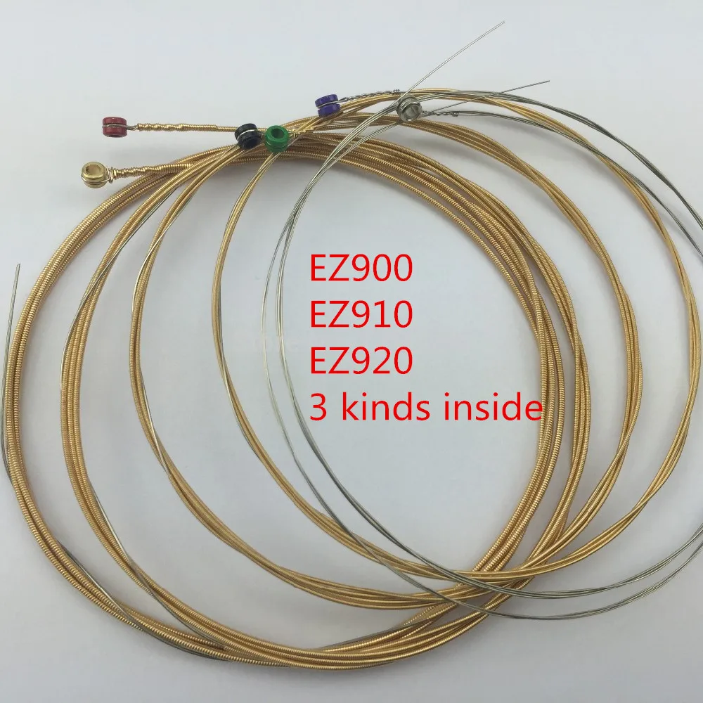 Prix pour 10 Ensembles de Haute Qualité Acoustique Guitare Cordes EZ900/EZ910/EZ920 Guitare Cordes Pour Guitare Acoustique Avec Détail Original paquet Prix pour 10 Ensembles de Haute Qualité Acoustique Guitare Cordes EZ900/EZ910/EZ920 Guitare Cordes Pour Guitare Acoustique Avec Détail Original paquet