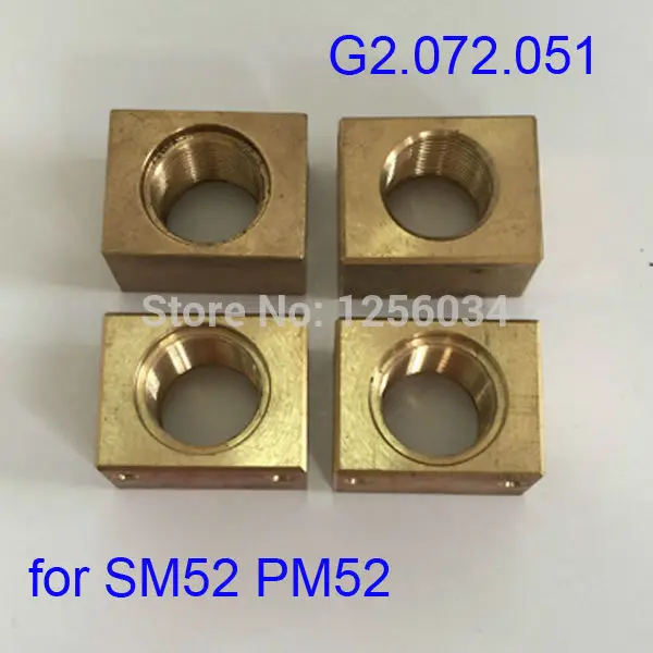 

1 piece Pull gauge copper sets G2.072.051 for SM52 PM52 offset printing machine Size 28x22x15mm