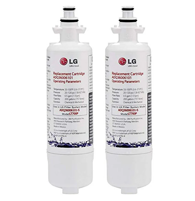 Фильтр для воды холодильника 3 шт./лот Lg Lt700p Adq36006101 Adq36006102 46 9690|Водяные фильтры| |