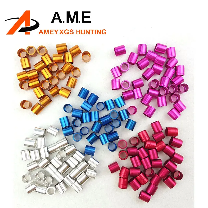 

Free Shipping New Color 24 Pieces Archery Explosion-proof Arrow Ring For Diameter 7.6mm Arrow Shaft Arrow Accessories