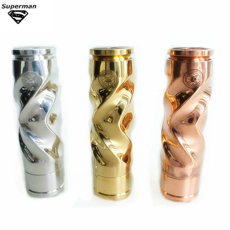 

SUB TWO AV Series Twist Mechanical Mod Fit 24mm Diameter RDA Atomizer 18650 Battery Vapor Pen E Cigarettes 510 Connection