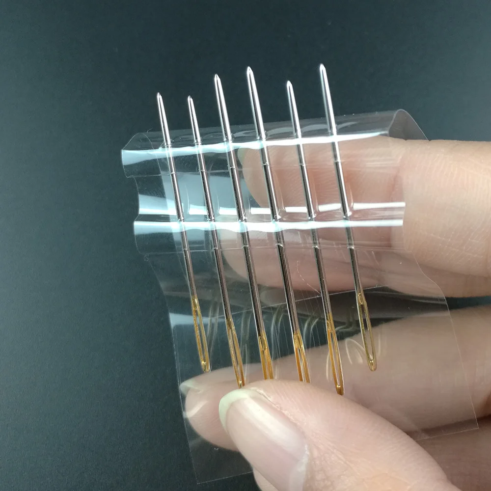 

Large Needles Leather Sewing Needles Gold Eye Needle Embroidery Tapestry Hand Sewing Tools 6pcs