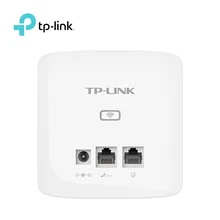 TP-Link 300MBbps Крытый настенный встроенный беспроводной Wi-Fi роутер повторитель TL-AP300I-DC AP беспроводная точка доступа 9VDC/0.6A DC мощность