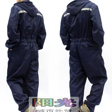 Комбинезоны! Мужской Свободный комбинезон с капюшоном, повседневные Комбинезоны, прочные рабочие форменные брюки