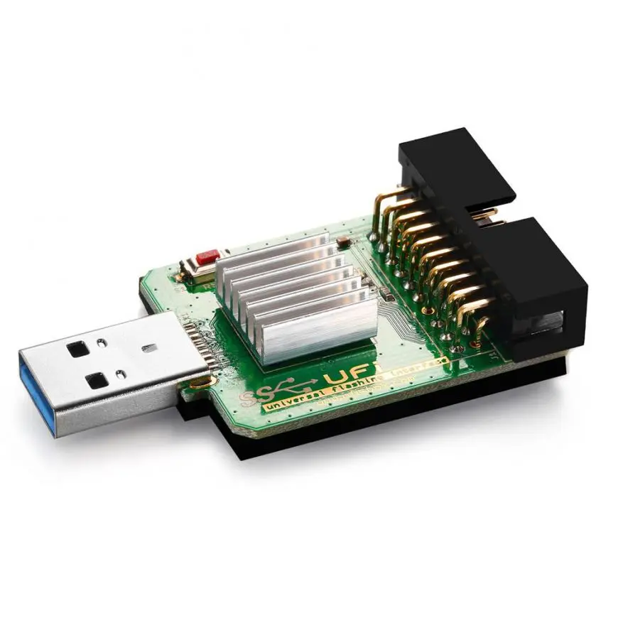 EMMC донгл поставляется с BGA221/BGA254 EMMC/EMCP разъем + 2 в 1 USB3.0 SuperSpeed USD/EMMC ридер UFI