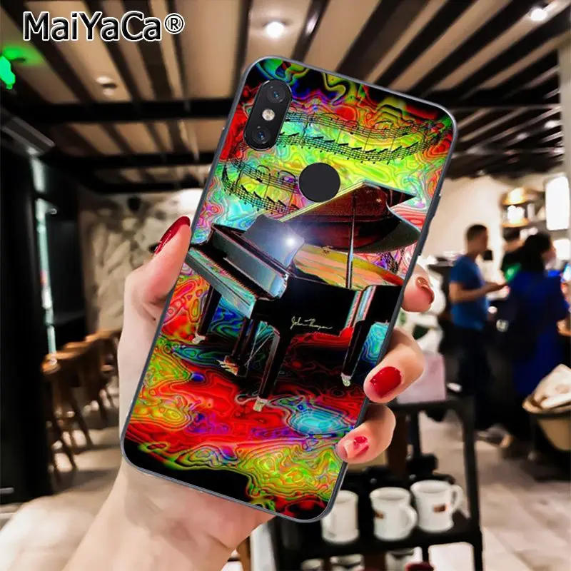 MaiYaCa пианино листовая музыка DIY окрашенный чехол для телефона Xiaomi Redmi8 4X 6A S2 7A 5A Redmi 5