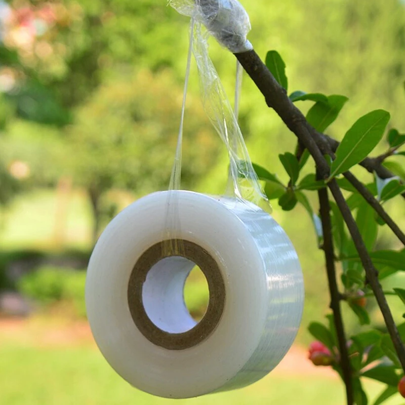 1 Roll Width 3.2cm Fruit Tree Secateurs Engraft Branch PVC Grafting Tape Garden Tools Gardening Bind Belt
