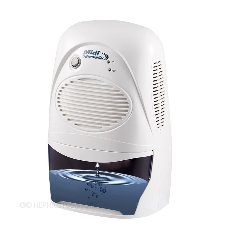 

100-240V Home Mute Dehumidifier Dryer Automatic Bucket Full Shut-Off 2000ml Water Tank