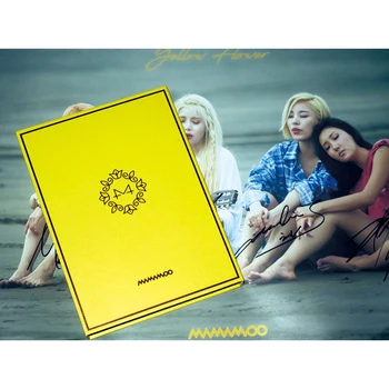 

MAMAMOO autographed 2017 mini6th album Yellow Flower CD korean + 032018