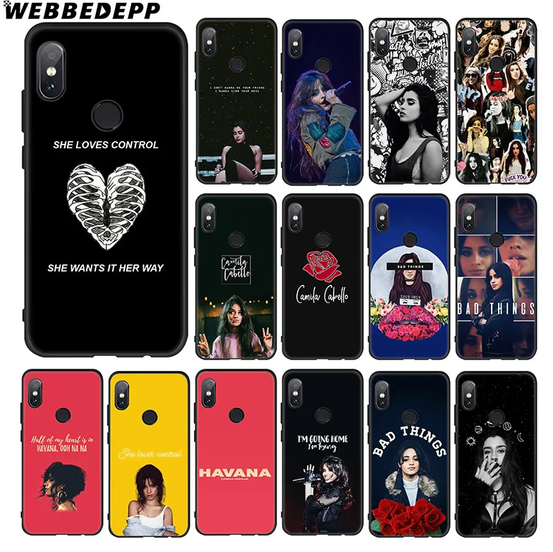 Мягкий чехол WEBBEDEPP Camila Cabello Singer для Xiaomi 9 8 SE 6 A1 A2 Lite MIA1 MIA2 MI8 MI6 MAX 3 POCOPHONE F1 |