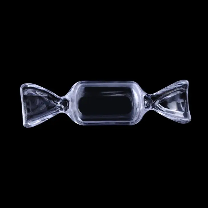

Creative Clear Transparent Candy Shape Boxes Mini Plastic Chocolate Container Holder With Cover Wedding Birthday Baby Shower Par