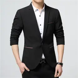 VERSMA корейской Slim Fit Бизнес Блейзер Для мужчин дизайнер Стиль Для мужчин s Костюмы Пиджаки Элегантный этап куртка Для мужчин праздничная