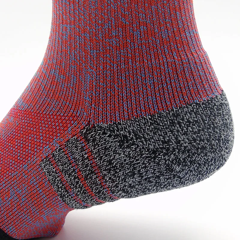 Быстросохнущие нейлоновые Компрессионные носки для бега, защищающие лодыжки, мужские спортивные носки в полоску Harajuku