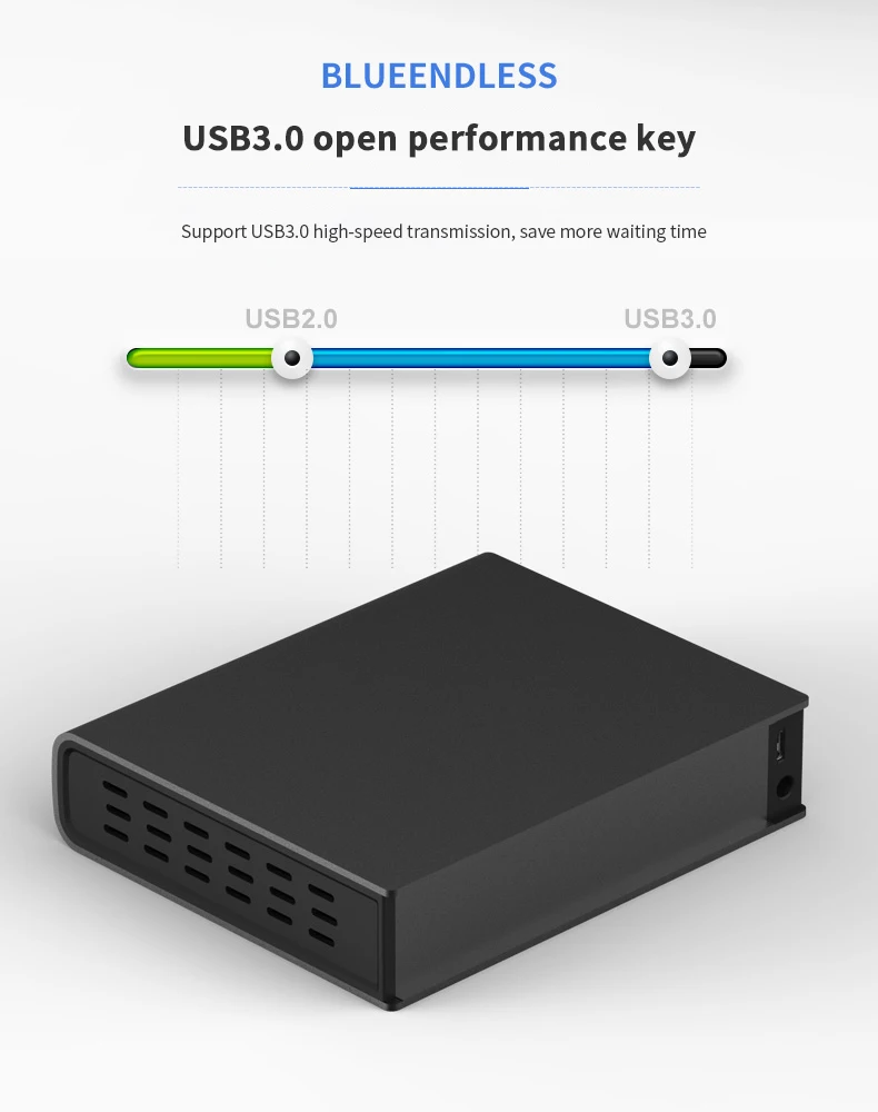 Все металлические sata к usb 3,0 hdd коробка 3,5 hdd корпус externo алюминиевый корпус для жестких дисков sata высокая скорость внешний жесткий диск 1 ТБ HDD