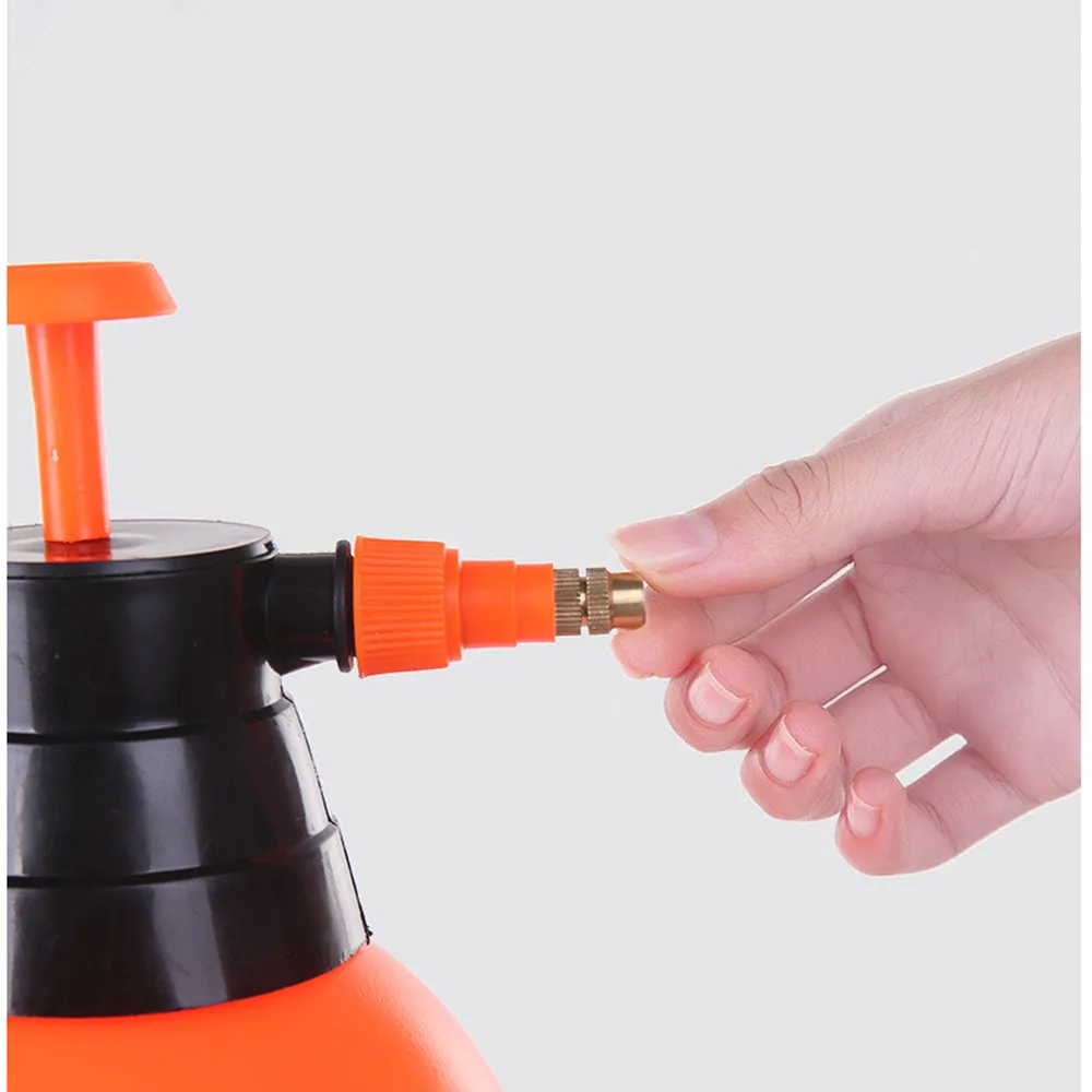 Garden 2L Pneumatic Automatic Sprayer Orange Bottle Watering Pot Garden Sprinkler irrigation Sprinkler z0620#30