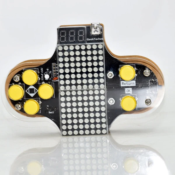 

Electronic DIY Game Console Kit Game Soldering Practice Kit Module