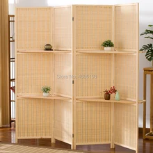 Классические Японские деревянные экраны деревянные разделители бамбуковые складные шторы для комнаты наружные разделители ширмы зональные разделители шторы