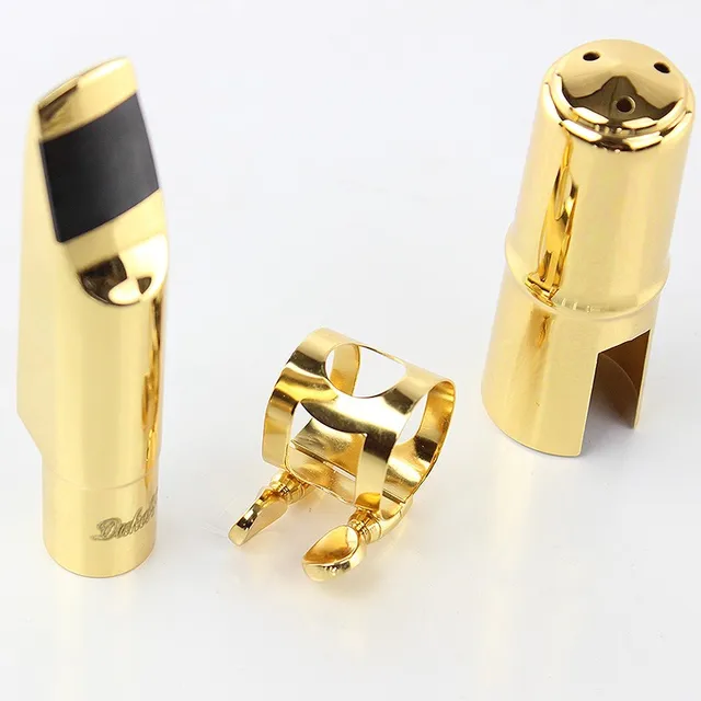 High Quality Soprano Alto Tenor Saxophone Mouthpiece Gold or Silver