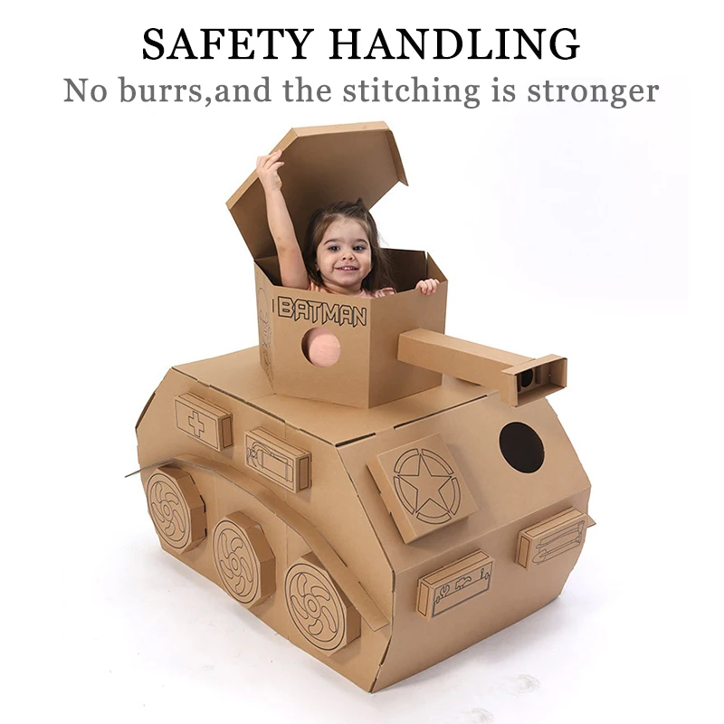 toys with cardboard