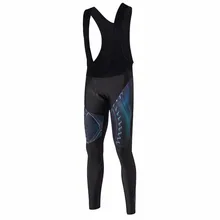 Тканевая Мужская одежда для велоспорта, велосипедная одежда с длинным подкладом, одежда для велоспорта, Майо, ропа, Ciclismo, Черная