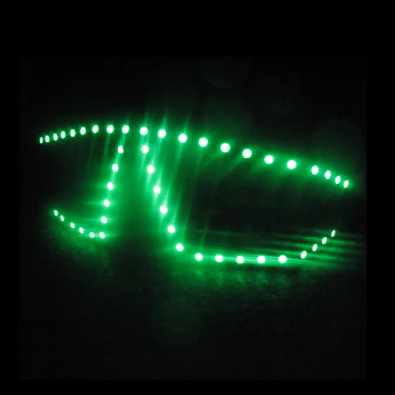 New Product Led Glasses Luminous White Lighting Halloween Glasses For Parties Event Party Supplies Free Shipping03
