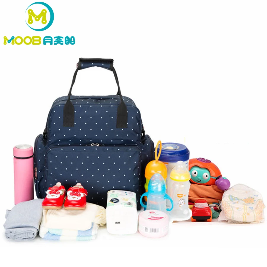

Diaper Bag Baby Handbag Maternity Large Capacity Nappy Diaper Baby Bags For Mummy Carrige Baby Stroller Bag Moob
