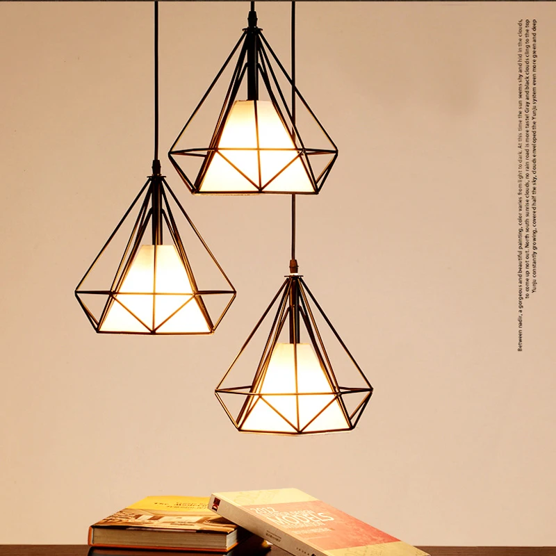 

220v E27 Vintage Pendant Lights Loft Industrial Lamp Black White Nordic Pendant Lamp Industrial Light for Dining Room Kitchen