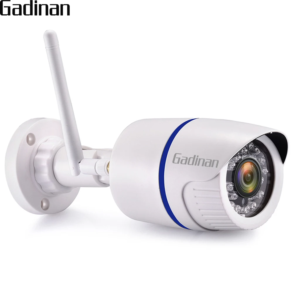 GADINAN Yoosee WiFi ONVIF IP камера 1080P 2MP 720P 1MP беспроводной P2P детектор движения пуля наружная с TF слот для карты макс 128G