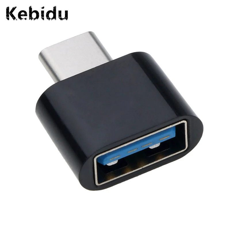 Kebidu USB Type C конвертер Мама папа зарядное устройство OTG адаптер 2 в 1 для телефонов