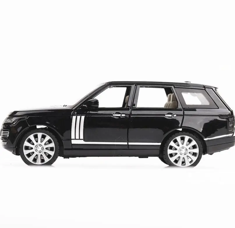 1:24 Diecasts& Toy Vehicles Ranger Rover Модель автомобиля со звуком и светом коллекционная машинка Игрушки для мальчиков подарок для детей brinquedos