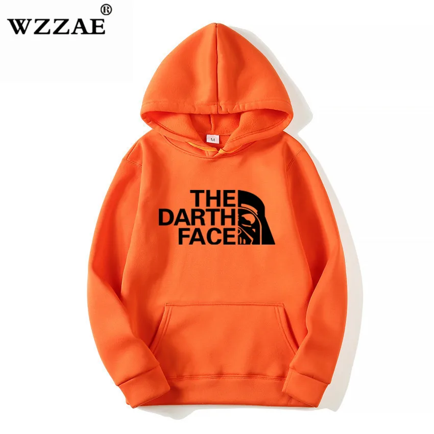  2019 New Sale Anime One Piece Costume Hoodies THE DARTH FACE Printing Pullover Sweatshirt Harajuku 