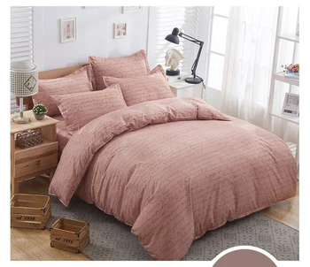 

Summer style bedding cotton set twin Full Queen size duvet cover set reactive printed bed linen flat sheet bed sheet no quilt