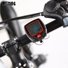 SunDing Bike Computer With LCD Digital Display Waterproof Bicycle Odometer Speedometer Cycling Stopwatch Riding Accessories Tool