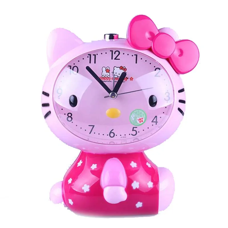 Cute Cartoon Children's Creative Alarm Clock Baby Gift Timer Clock Home Decoration Saat Snooze