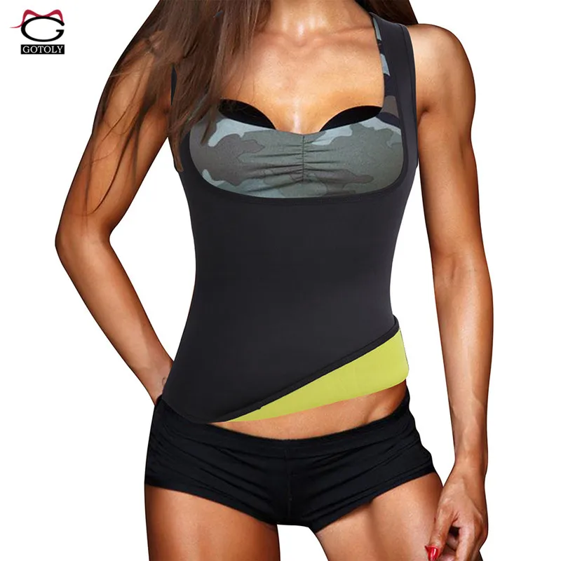 Gotoly Comfort Neoprene Waist Trainer Vest Seamless Sauna Hot Body Shaper Waist Cincher Belly Control Trainers Sweat Tops Corset Body : image Gotoly Comfort Neoprene Waist Trainer Vest Seamless Sauna Hot Body Shaper Waist Cincher Belly Control Trainers Sweat Tops Corset Body