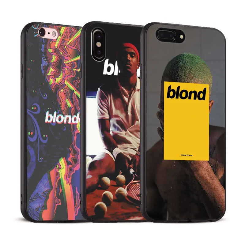 Frank Ocean Blonde Tpu Soft Silicone Phone Case Cover