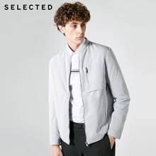 Отборная Мужская зимняя однотонная верхняя одежда пальто большой карман Бейсбольный воротник короткая функциональная куртка S | 418322501